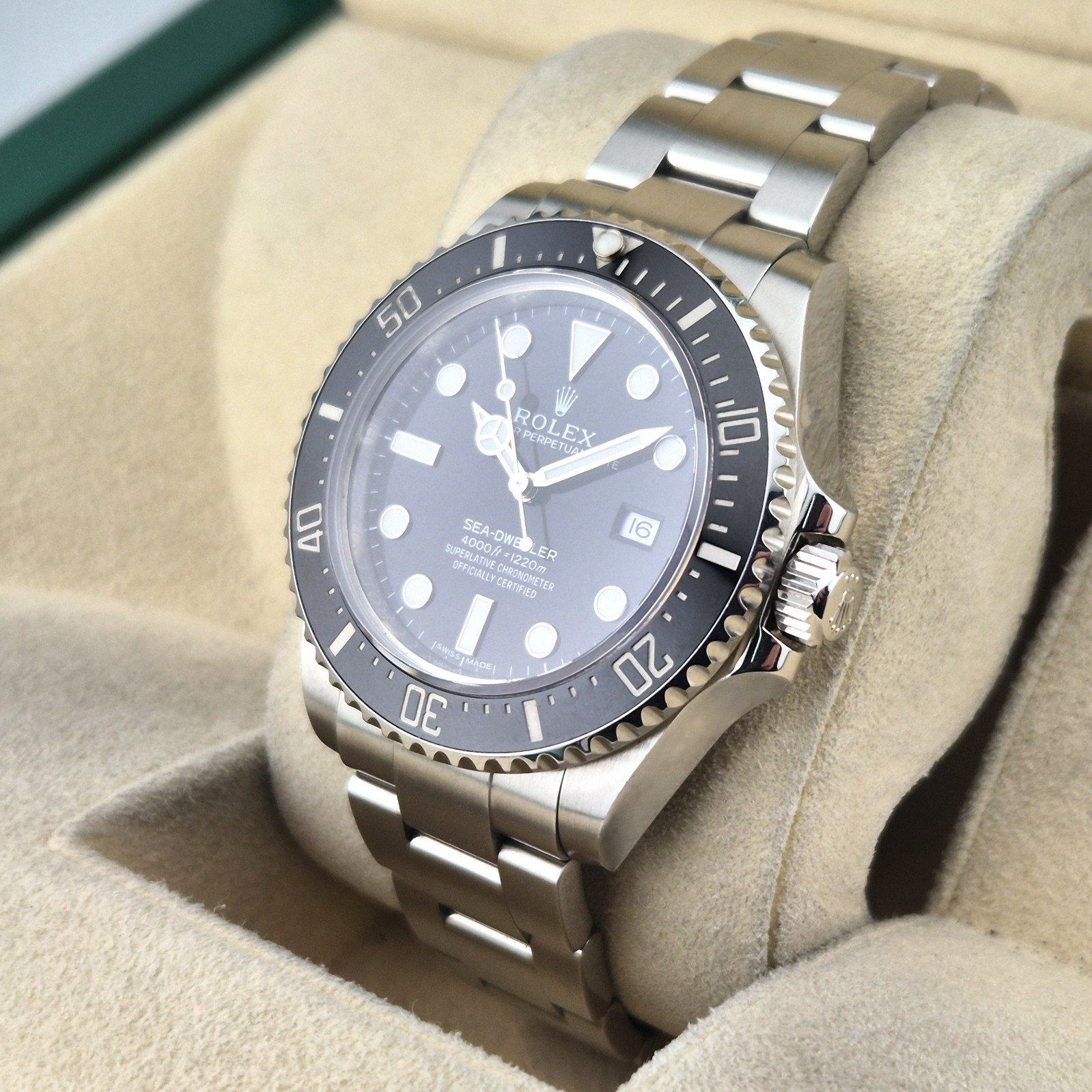 Rolex 116600 Sea-Dweller 4000 SD4K Ceramic 40mm 2015 Box & Papers image 4