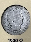 1900-O Barber Quarter
