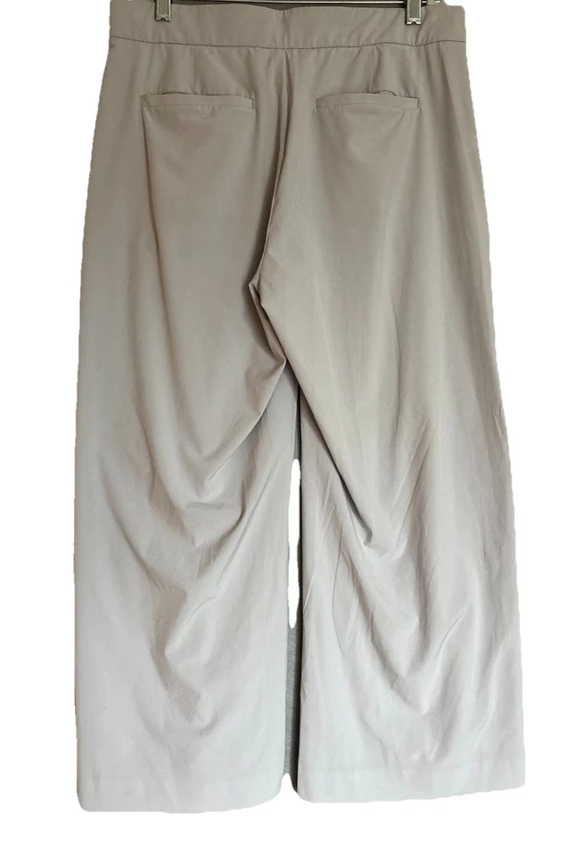 Pantalón Athleta 8 Brooklyn Pierna Ancha Recortado Ligero Deportivo Pantalones Atletismo Foto 3 de 4