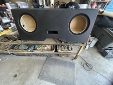 19-2026 Chevy GMC Single Cab Subwoofer Box Dual 12 Ported