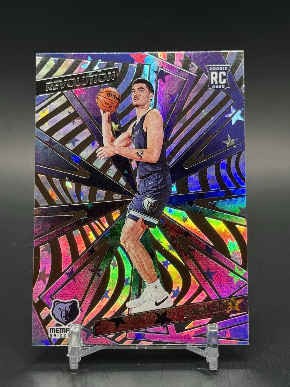 2024-25 Panini Revolution - Rookies Zach Edey #134 Astro (RC)