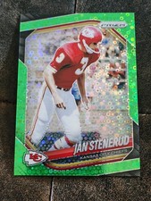2025 Prizm 204 Jan Stenerud No Huddle Neon Green Prizm /10