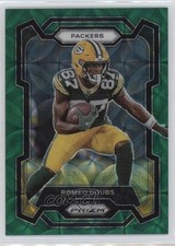 2023 Panini Prizm Green Scope Prizm 14/75 Romeo Doubs #114 0rd2