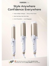 Curling Iron and Straightener 1.5IN BARREL 2-in-1 Styling Tool - NEW IN BOX