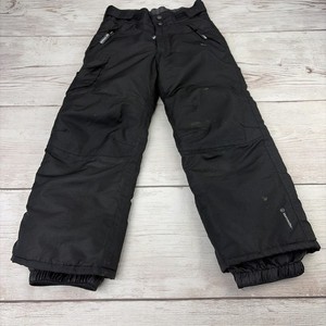 Champion Snow Pants Youth XS 4-5 Black Insulated Winter Outdoor Ski Waterproof