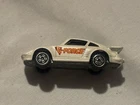 Vintage Hot Wheels Porsche 930 White Screamin Wheels G Force Playset