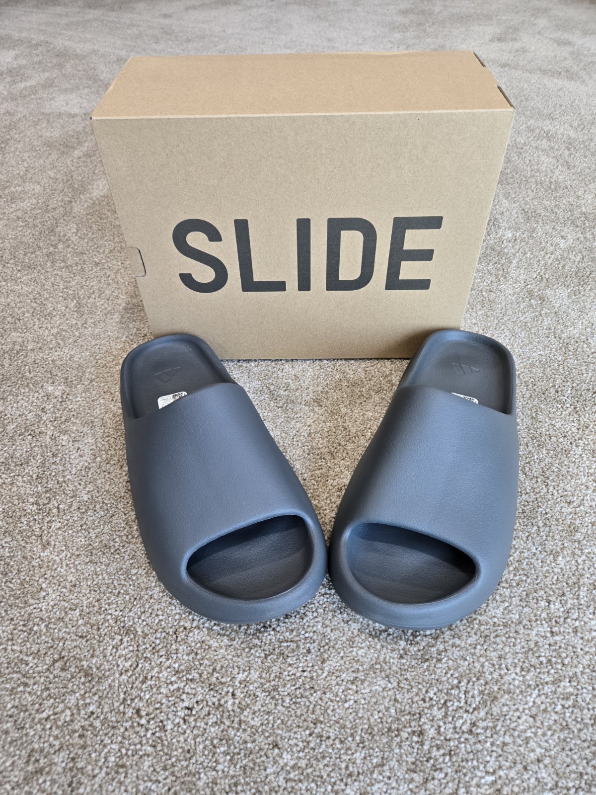 Adidas Yeezy Slide Slate Grey ID2350 Men's SZ 10
