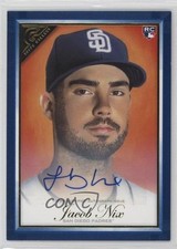 2019 Topps Gallery Blue Auto /50 Jacob Nix #65 Auto ux1