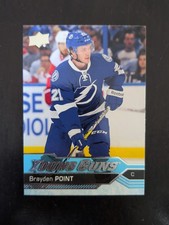 Brayden Point 2016-17 Upper Deck Young Guns Rookie Card. rookie card picture