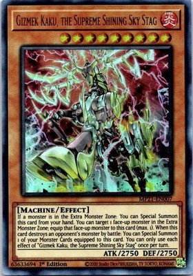 2021 Tin Ancient Battles #MP21-EN007 Gizmek Kaku, the Supreme Shining Sky Stag