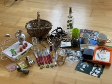 50 tl. Haus Paket Messer Radio Tasse Zinn Kanne Holz Deko Besteck Krug Porzellan