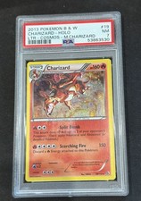 Charizard 19/113 Legendary Treasures Cosmos Holo Black & White PSA 7 🔥🔥
