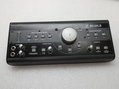 Mackie Big Knob Studio Command System Audio Control Center | eBay