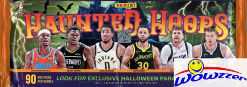 2023/24 Panini Haunted Hoops MEGA Factory Sealed Bundle-90 Packs! Wemby RC Yr!