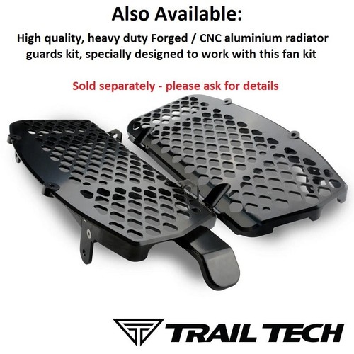 Kit ventola radiatore digitale Trail Tech 732-FN1 TTO per KTM 450EXC 2010-2011 - Foto 3 di 5