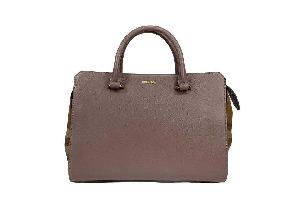 Bolso de mano Burberry pequeño de cuero Banwell