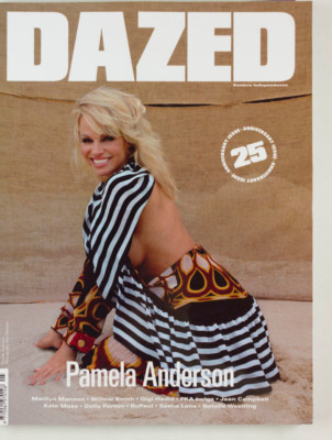 PAMELA ANDERSON GIGI HADID KATE MOSS DOLLY PARTON Dazed & Confused magazine RARE