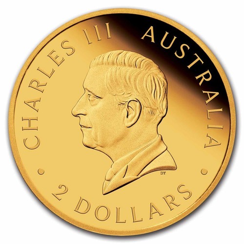 2024 $2 Kangaroo 1/2 gram .9999 Gold PROOF Coin Perth Mint - Picture 7 of 7