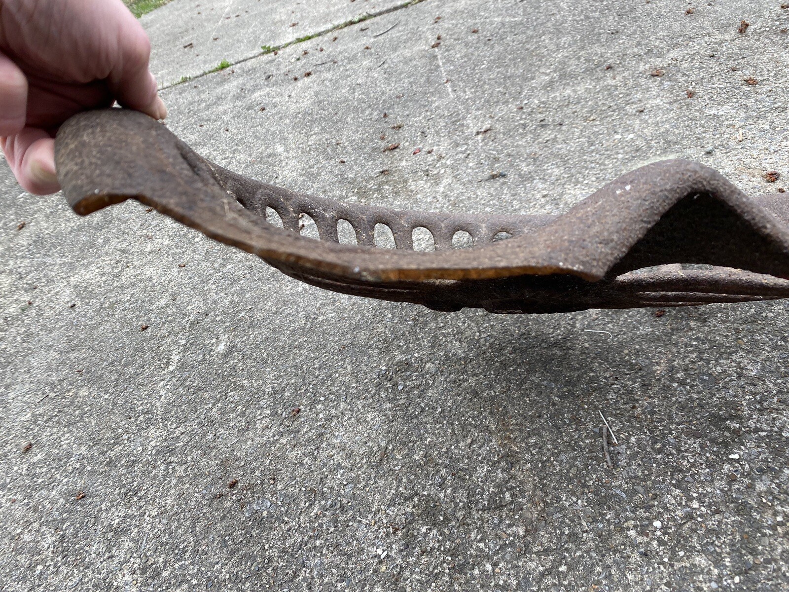 Antique Cast Iron Champion Tractor Seat Implement Seat 19"x16" eBay