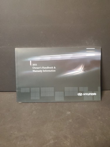2011 Hyundai Sonata Owners Manual With Case OEM Free Shipping GOOD CONDITION - Picture 7 of 8