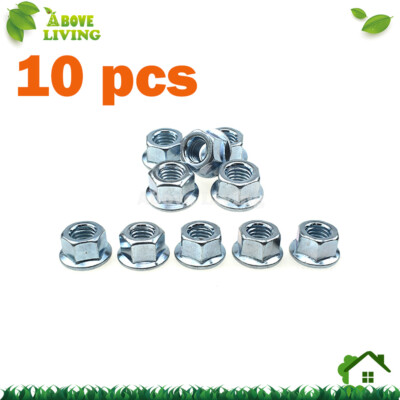 10Pcs Bar Nuts For Stihl FS480 FT250 HT250 MS150 SP200 SP400 SP450 SP451 SP481