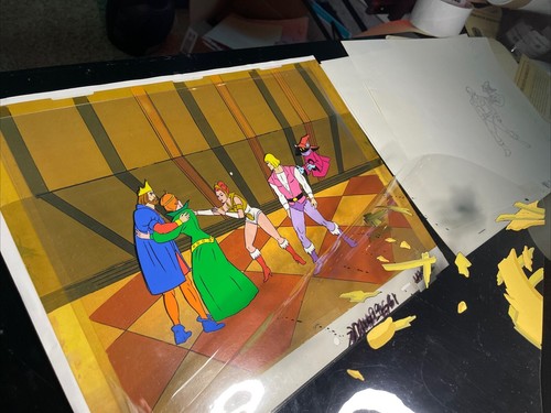 HE-MAN Animation Cel vintage PP MOTU cartoon production art She-ra ADAM I21 - Picture 5 of 10