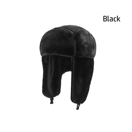 Trapper Windproof Thick Plush Winter Hat Russian Ushanka Snow Caps Bomber Hat - Picture 18 of 24