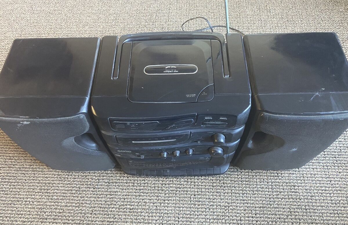 Sanyo Boombox Cassette Cd Player Radios Model Cwm-870 | eBay Sanyo Boombox Cassette Cd Player Radios Model Cwm-870 | eBay