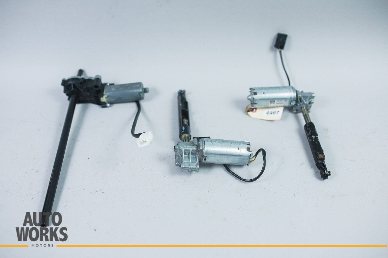 04-08 Maserati Quattroporte M139 Front Right Seat Adjustment Motor Set of 3 OEM