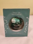 Tree Of Happiness Hand Blown Art Glass Ornament  ~ 5.1"x5.1"x6.3" — photo 1
