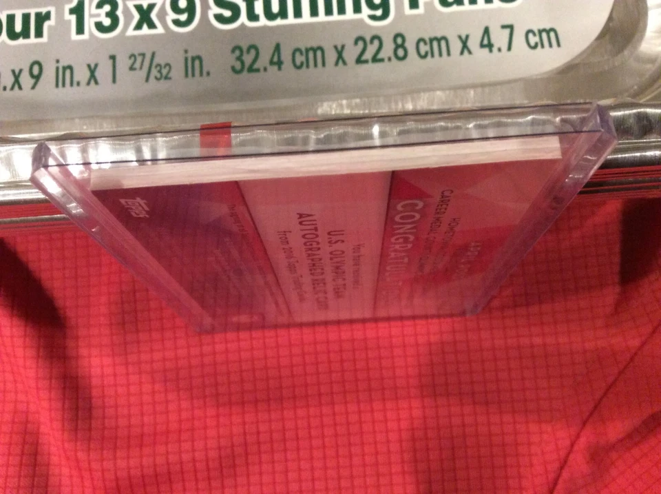 2016 Topps Olympic Team April Ross Auto Game Used Jersey /25 Beach Volleyball - Image 4 of 4