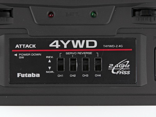 Futaba Attack T4YWD FHSS Sender R214FGE Empfänger 4 Kanal Fernsteuerung 2.4 GHz - Bild 8 von 12