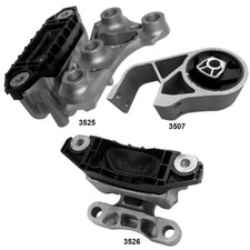 Engine Motor Mount & AUTOMATIC Trans Mounts 3PCS Set for Cadillac XT5, XT6 2.0L