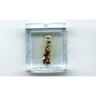 Soft Flex Halsketten Crimps 925 Gold gefüllt 1x1 mm Perlen (Pack 50) - FC11G