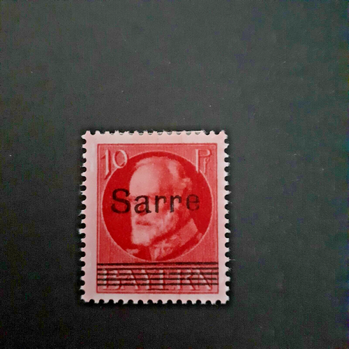 19, geprüft, 10 Pf, BPP, *, mit Falz - Bild 3 von 4