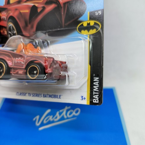 Hot Wheels Super Treasure Hunt BATMAN Classic TV Series Batmobile STH TH$ Tooned - Picture 5 of 11