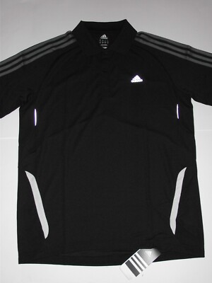 adidas 365 POLO-SHIRT schwarz/grau Gr. M NEU & OVP