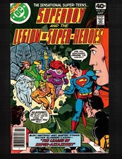 Superboy Legion of Super-Heroes 253 1st Blok League of Super-Assassins VF-