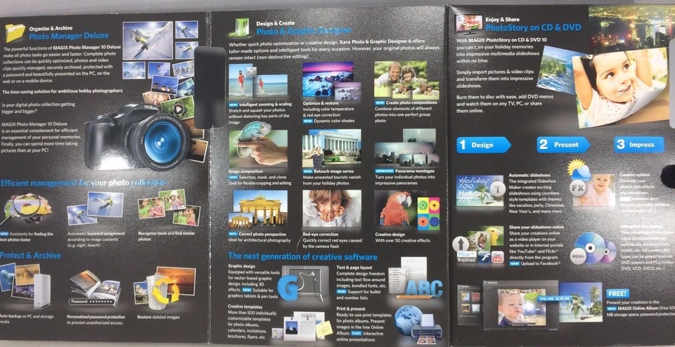 Photo Ultimate 10 - Photo & Graphic Designer+Photo Manager Deluxe+PhotoStory DVD - Image 3 of 4