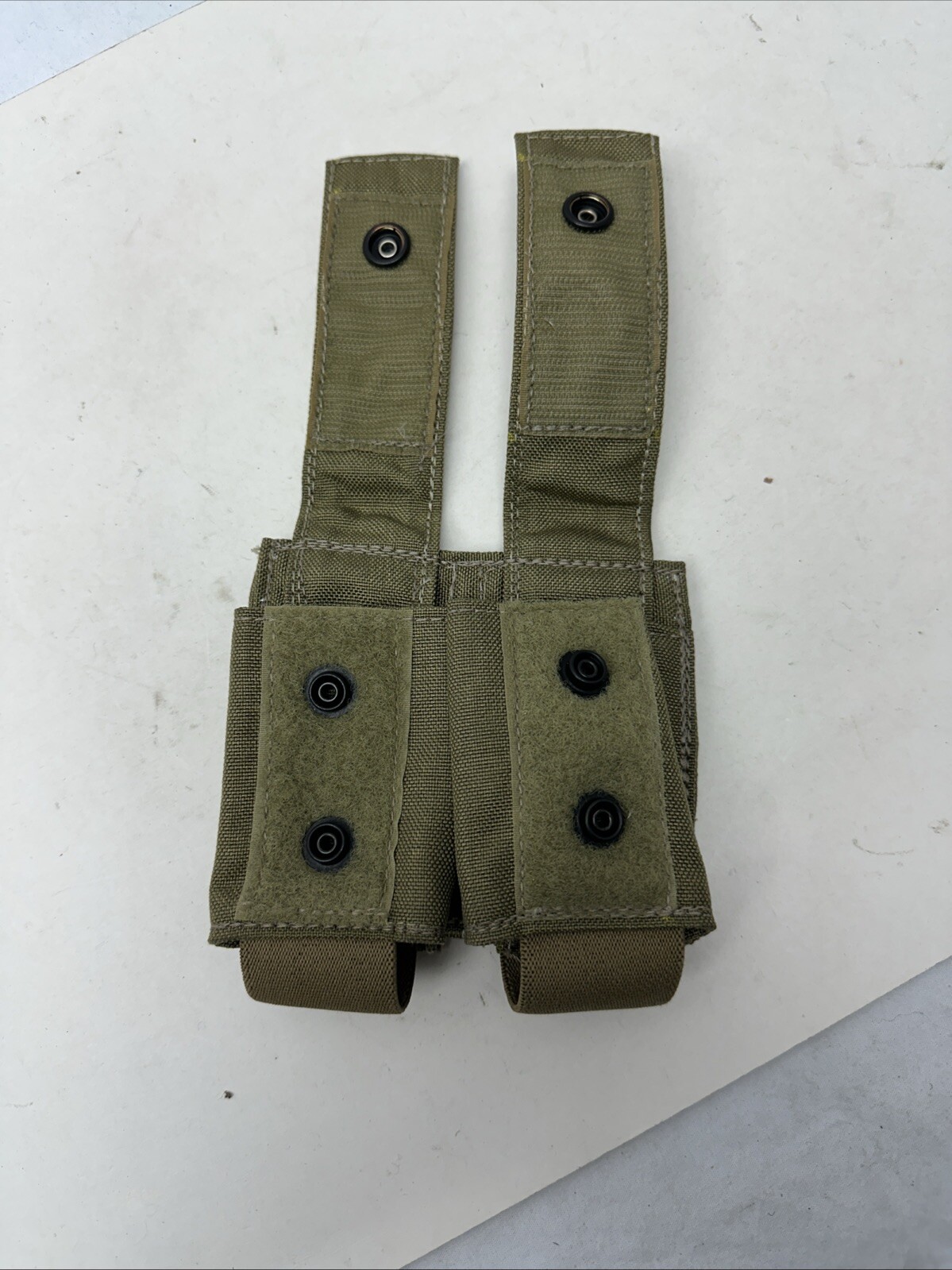 Eagle Allied Industries MLCS Double 40mm Grenade Pouch White Stitches DEVGRU