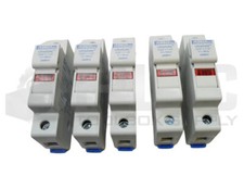 LOT OF 5 NEW FERRAZ SHAWMUT USM1I FUSE HOLDER 600VAC 30A