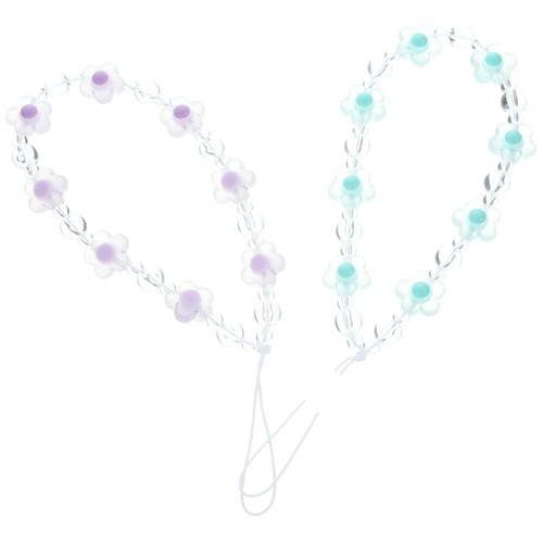 5 Pieces Mobilfunkkettenschmuck Perlenbesetzter Handyanhänger Lanyards - Zdjęcie 7 z 12