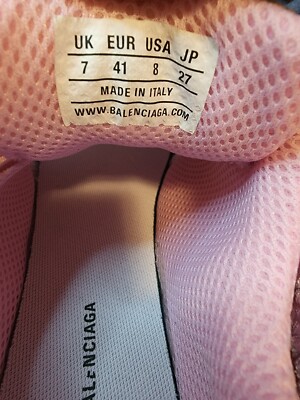 ★BALENCIAGA★ファントム★ピンク/ホワイト★ Balenciaga Phantom Pink Sz 8 Us Distressed Og Box | eBay