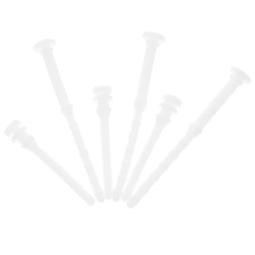  20 Pcs Shockproof Glue Nails Case Fan Mount Screws Computer Replacement