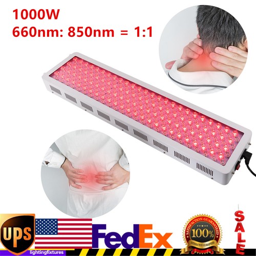 LED Near Infrared Light Panel Red Light Therapy Full Body 1000W 660 850nm +Timer | eBay