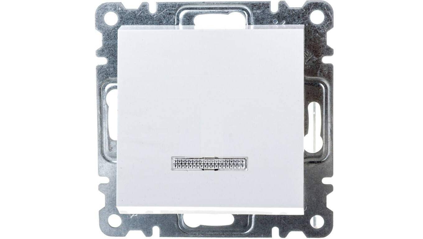LUMINA2 White illuminated stair switch WL0220 /T2UK