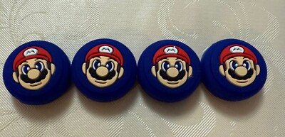 Set Of 4 Mario Brothers Thumb Caps For Ps5/Xbox