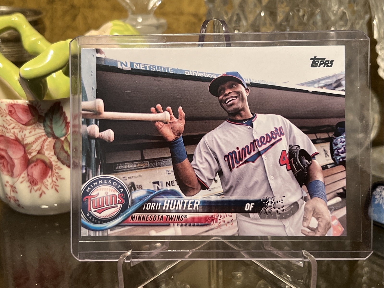 2018 Topps Update SP Photo Variation #US38 Torii Hunter Twins