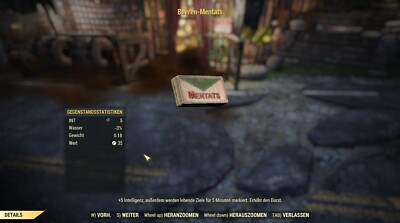 Fallout 76 PC Beeren Mentats [50st]