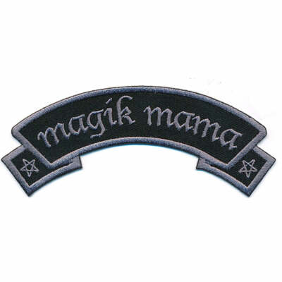 Kreepsville 666 Bogen Magik Mama Hexen Gothic Spirituosen Bestickt Patch Pabmm